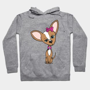 Chihuahua Fashion Graphic Hoodie